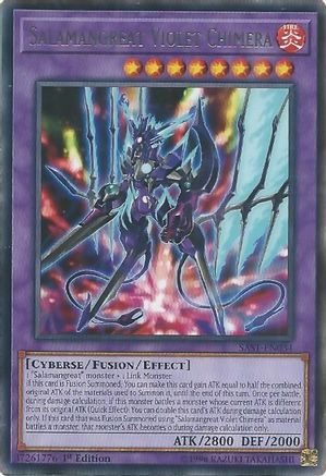 Salamangreat Violet Chimera (SAST-EN034) - Savage Strike 1st Edition