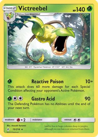 Victreebel/214 - SM  Unbroken Bonds