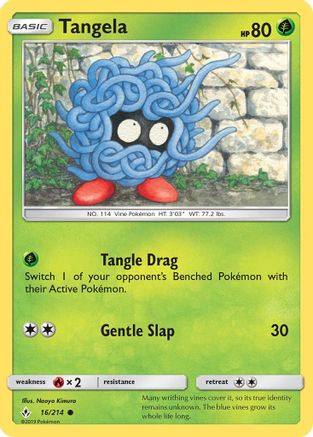 Tangela/214 - SM  Unbroken Bonds