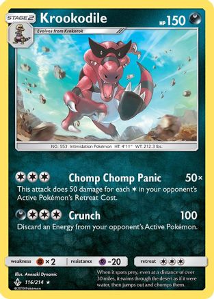 Krookodile/214 - SM  Unbroken Bonds