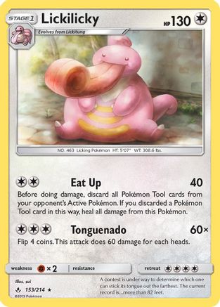 Lickilicky/214 - SM  Unbroken Bonds