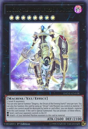 Dingirsu, the Orcust of the Evening Star (DANE-EN038) - Dark Neostorm 1st Edition