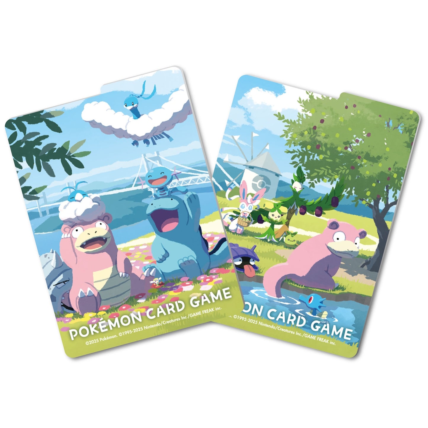 Pokémon Center Japan Official: Slowpoke and Pikachu Deck Box