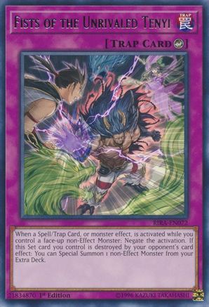 Fists of the Unrivaled Tenyi (RIRA-EN072) - Rising Rampage Unlimited