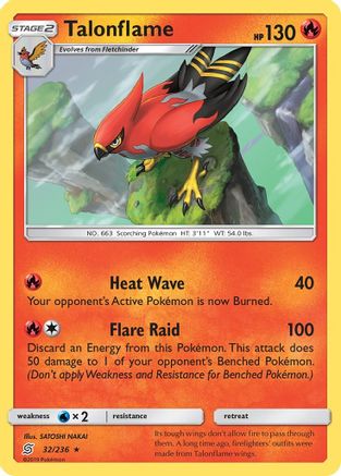 Talonflame/236 - SM  Unified Minds