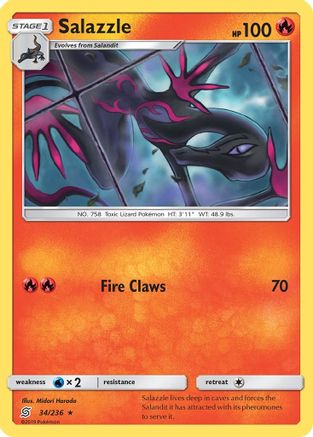 Salazzle (34)/236 - SM  Unified Minds