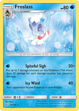 Froslass/236 - SM  Unified Minds Holofoil