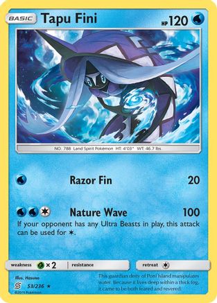 Tapu Fini 53/236 - SM  Unified Minds