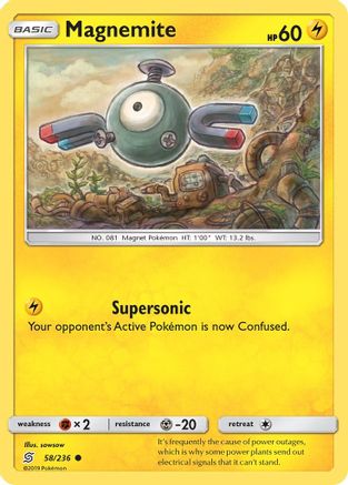Magnemite 58/236 - SM  Unified Minds