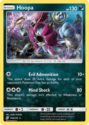 Hoopa/236 - SM  Unified Minds Holofoil