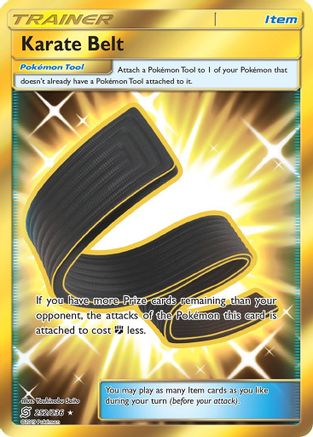 Karate Belt (Secret)/236 - SM  Unified Minds Holofoil