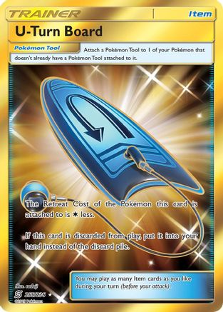 U-Turn Board (Secret)/236 - SM  Unified Minds Holofoil