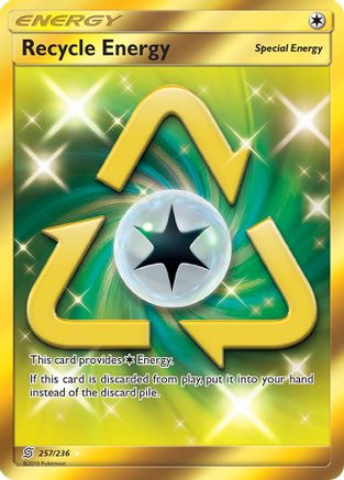 Recycle Energy (Secret)/236 - SM  Unified Minds Holofoil