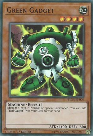 Green Gadget (FIGA-EN006) - Fists of the Gadgets 1st Edition