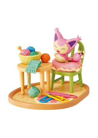 Pokemon DesQ Relaxing Home! (1 Random Box) (Re-ment Blind Box)