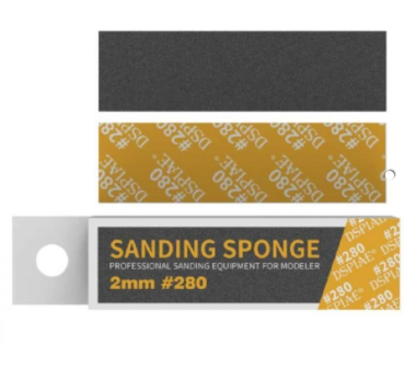 DSPIAE 2mm #280 Sanding Sponge 5Pcs