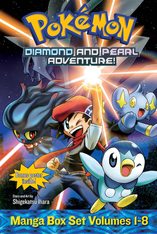 Pokémon Diamond and Pearl Adventure! Box Set (Vol. 1-8)