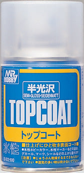 Mr Hobby Top Coat (Semi Gloss)