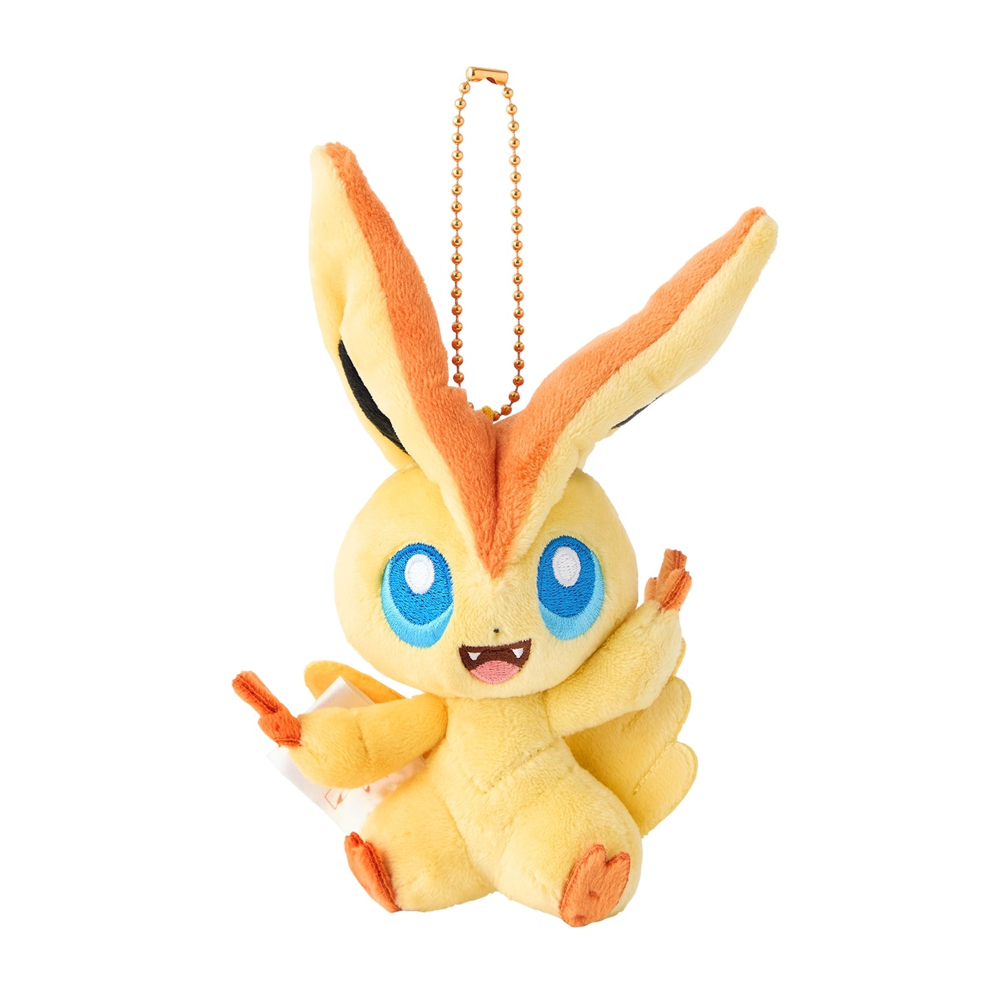 Pikachu & Victini Hi-Five Magnetic Keychain (Pokemon Center Japan Tohoku R Exclusive)