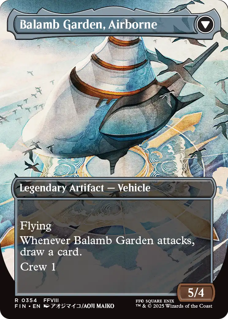 Balamb Garden, SeeD Academy (Borderless) (FIN-354) [FINAL FANTASY]