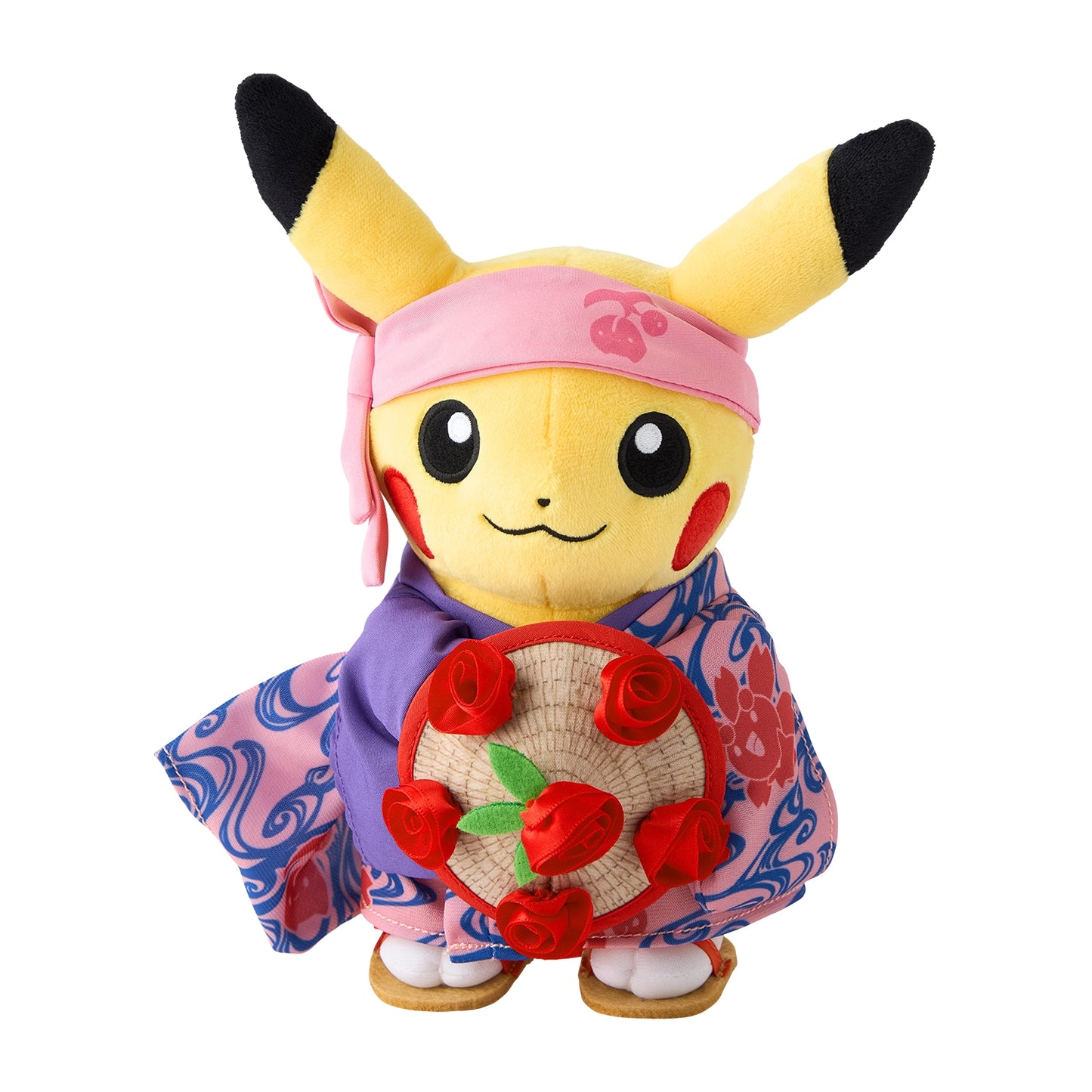 Pokemon Center Tohoku Yamagata Hanagasa Festival Pikachu Plush (Pokémon Center Japan)