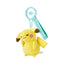 10 poke 10 colors Fearful Pikachu Plushie Keychain (Pokemon Center Japan)