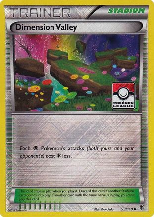 Dimension Valley - 93/119 (Pokemon League) - League & Championship Cards Reverse Holofoil