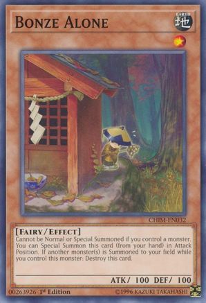 Bonze Alone (CHIM-EN032) - Chaos Impact Unlimited