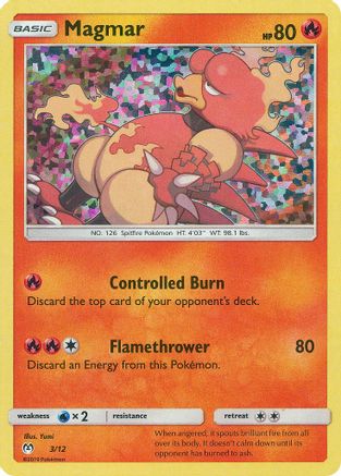 Magmar - 3/12/12 - McDonalds Promos 2019 Holofoil