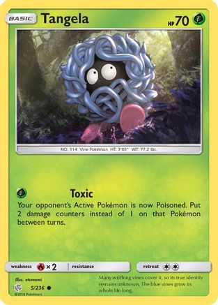 Tangela/236 - SM  Cosmic Eclipse