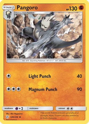 Pangoro/236 - SM  Cosmic Eclipse