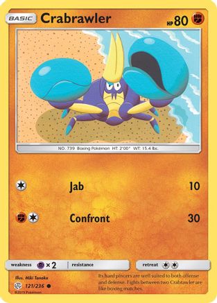 Crabrawler/236 - SM  Cosmic Eclipse
