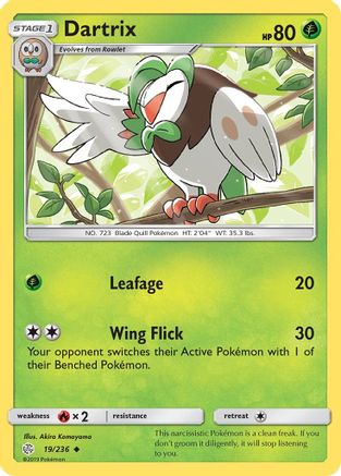 Dartrix/236 - SM  Cosmic Eclipse Reverse Holofoil