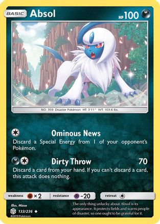 Absol 133/236 - Cosmic Eclipse