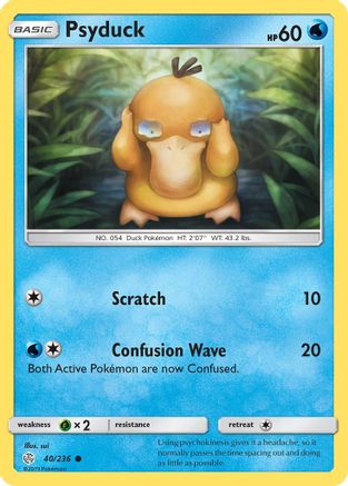 Psyduck 40/236 - SM  Cosmic Eclipse
