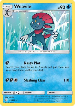 Weavile/236 - SM  Cosmic Eclipse