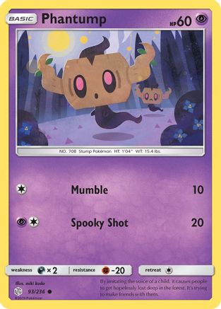 Phantump 93/236 - SM  Cosmic Eclipse