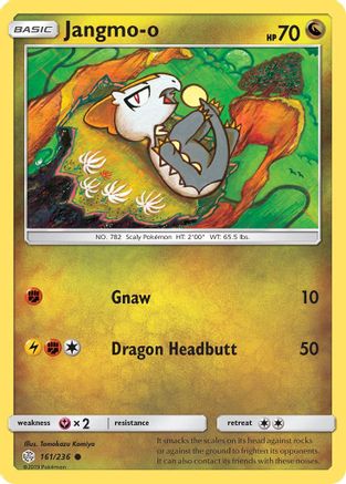 Jangmo-o - 161/236 161/236 - SM  Cosmic Eclipse Reverse Holofoil