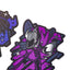 Pokemon Center 2022 COOL x METAL 2 pc Sticker Sheet Lucario & Scizor (Pokémon Center Japan)