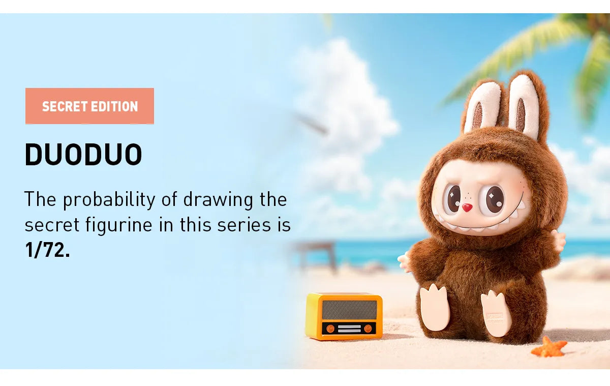 Labubu - The Monsters Have a Seat Vinyl Plush Blind Box (1 Random