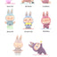 Labubu - The Monsters Lazy Yoga Series Figures