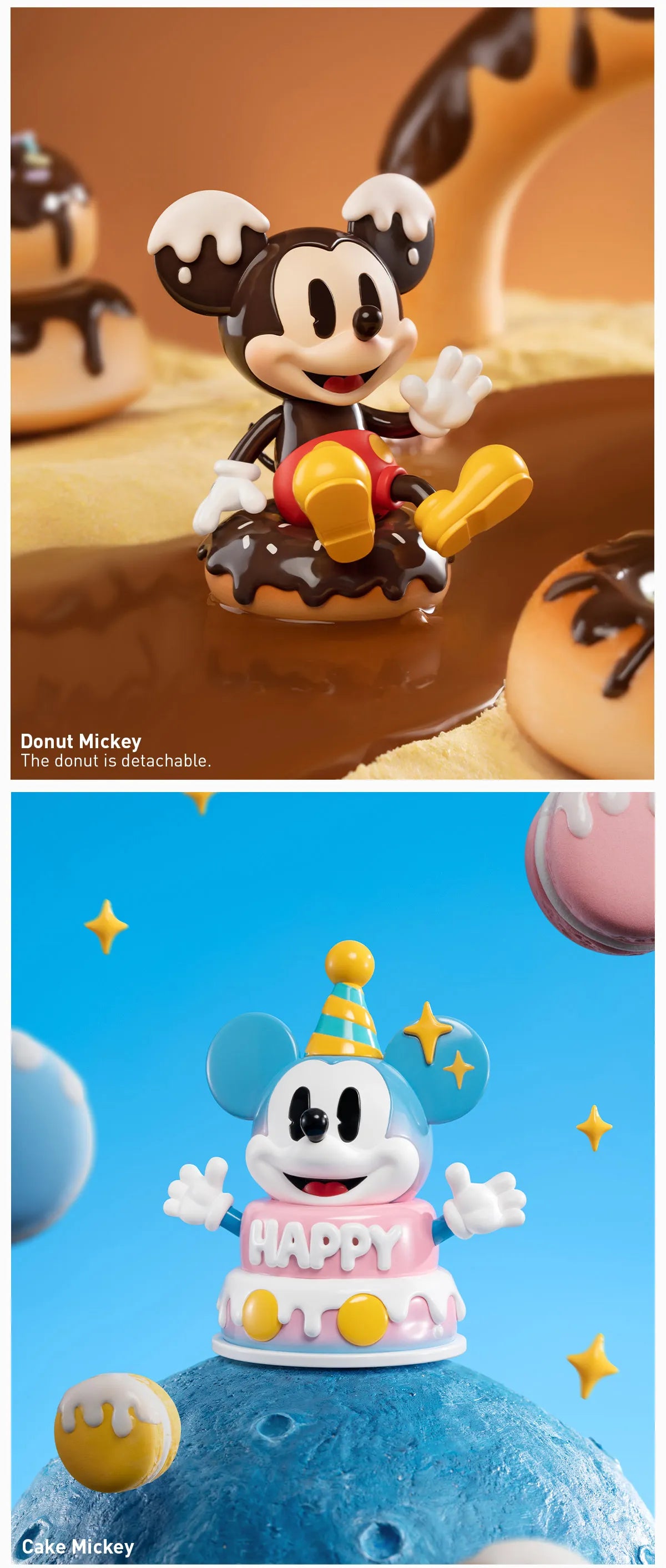 Pop Mart Disney - Mickey Childhood of Boundless Imagination Series Figures Blind Box (1 Random Box)