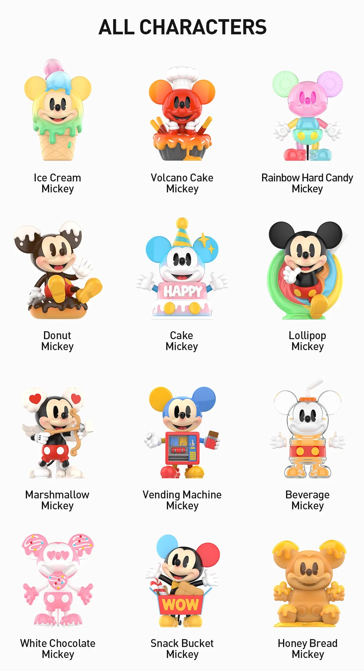 Pop Mart Disney - Mickey Childhood of Boundless Imagination Series Figures Blind Box (1 Random Box)