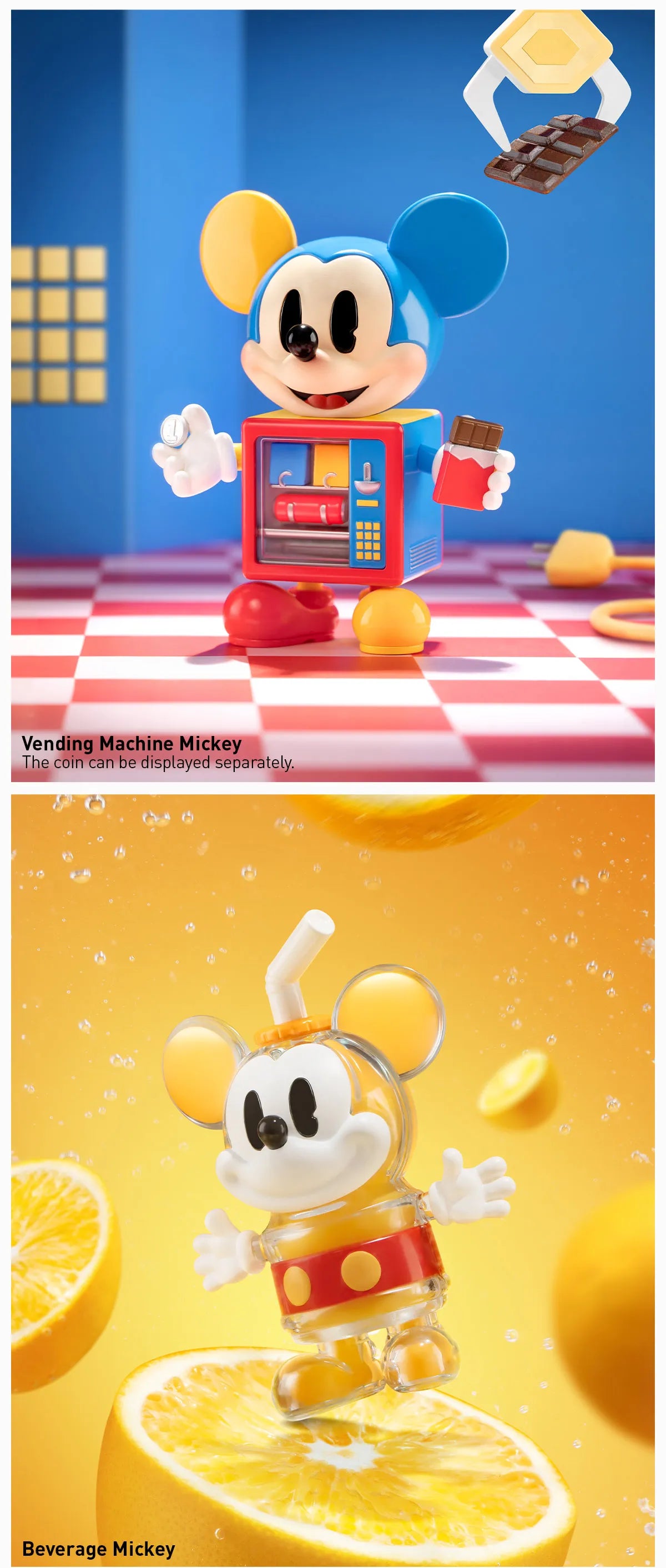 Pop Mart Disney - Mickey Childhood of Boundless Imagination Series Figures Blind Box (1 Random Box)