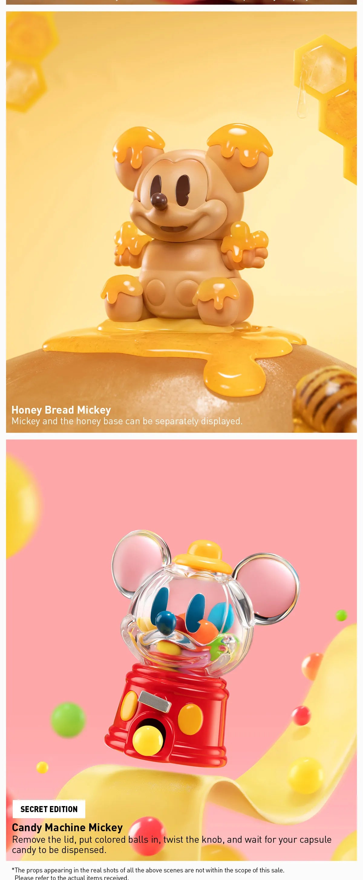 Pop Mart Disney - Mickey Childhood of Boundless Imagination Series Figures Blind Box (1 Random Box)