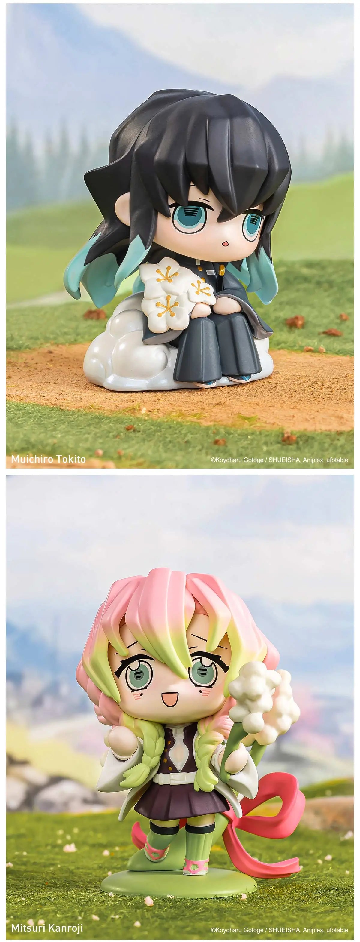 Pop Mart Demon Slayer Kimetsu no Yaiba Birth Flower Series Figures Blind Box (1 Random Box)