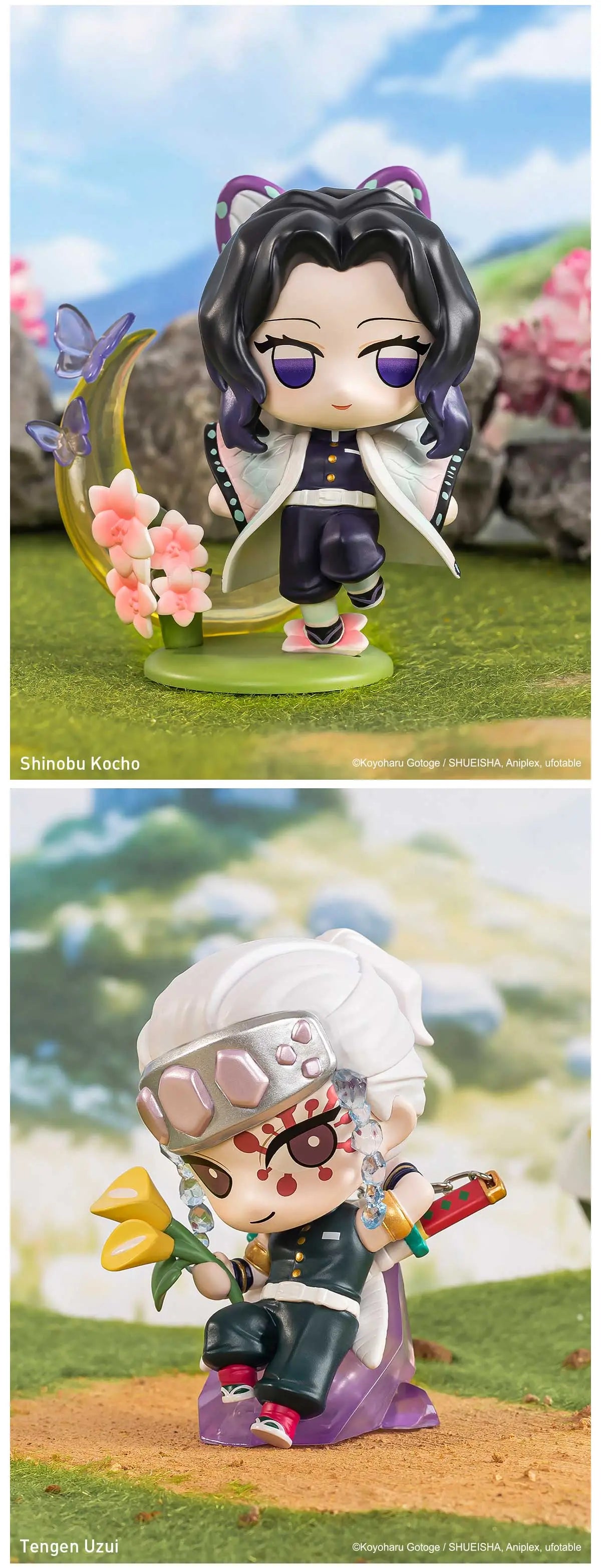 Pop Mart Demon Slayer Kimetsu no Yaiba Birth Flower Series Figures Blind Box (1 Random Box)