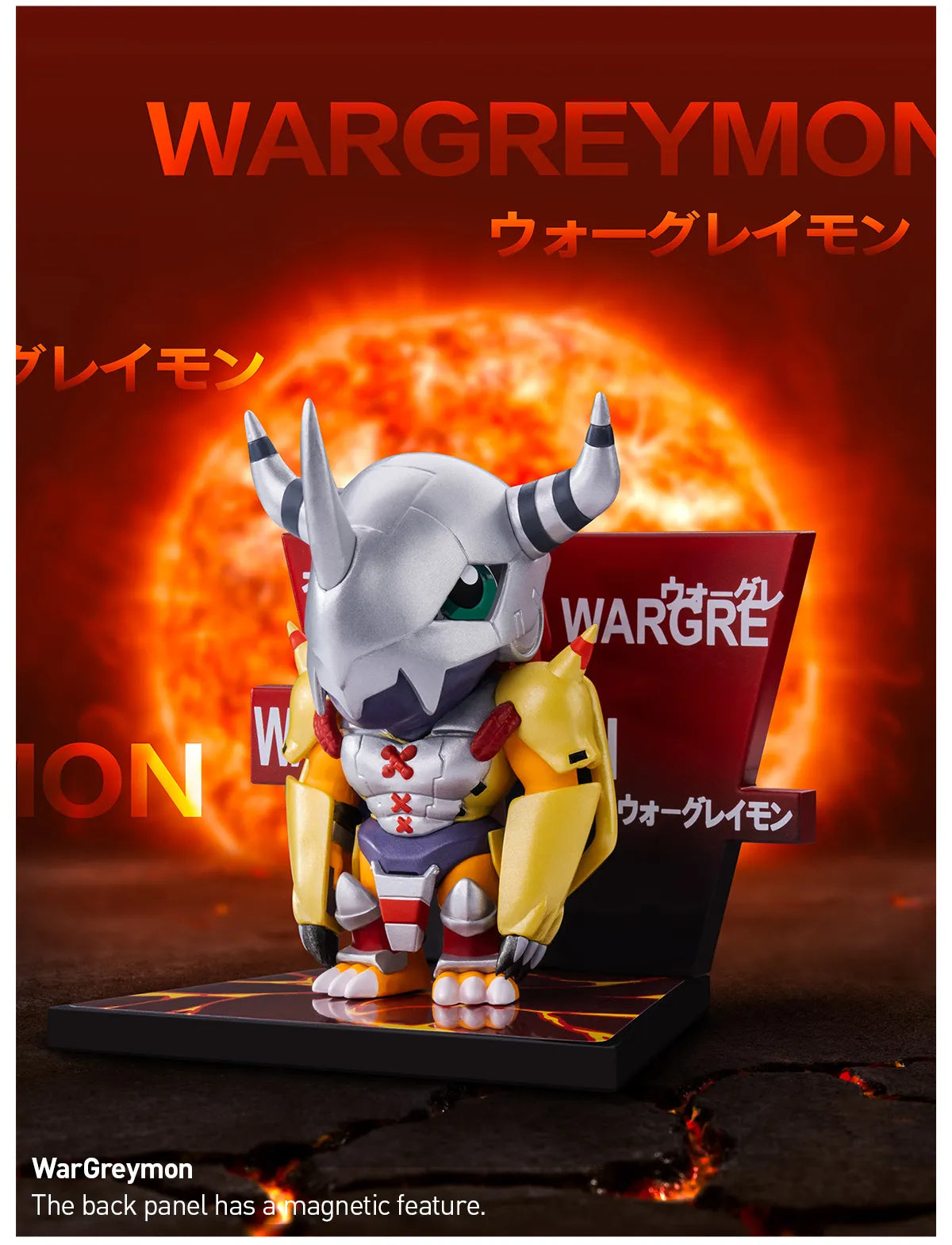 Pop Mart Digimon Adventure Fridge Magnet Series Figure Blind Box (1 Random Box)