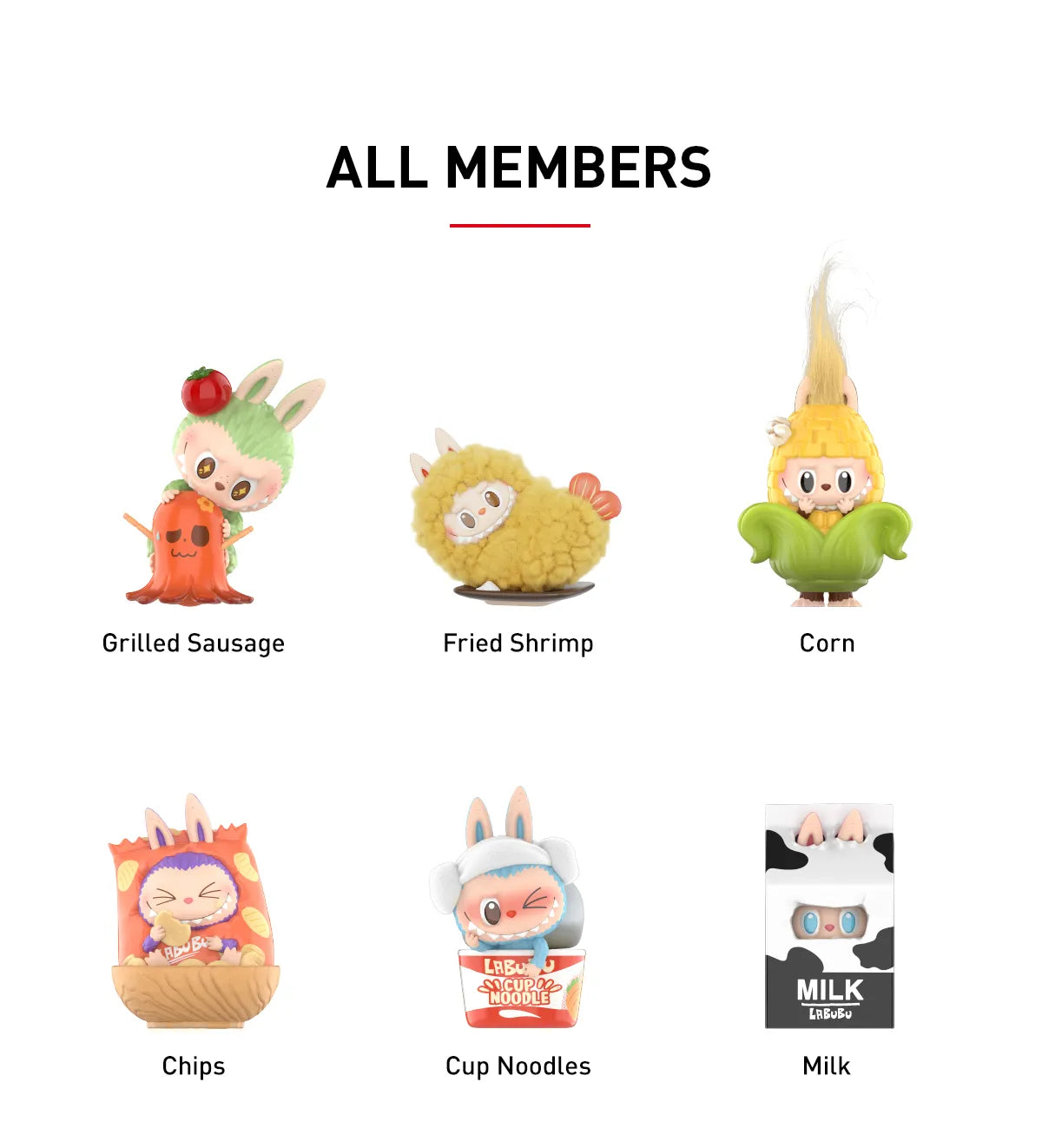 Labubu - The Monsters Wacky Mart Series Figure (1 Complete Case)