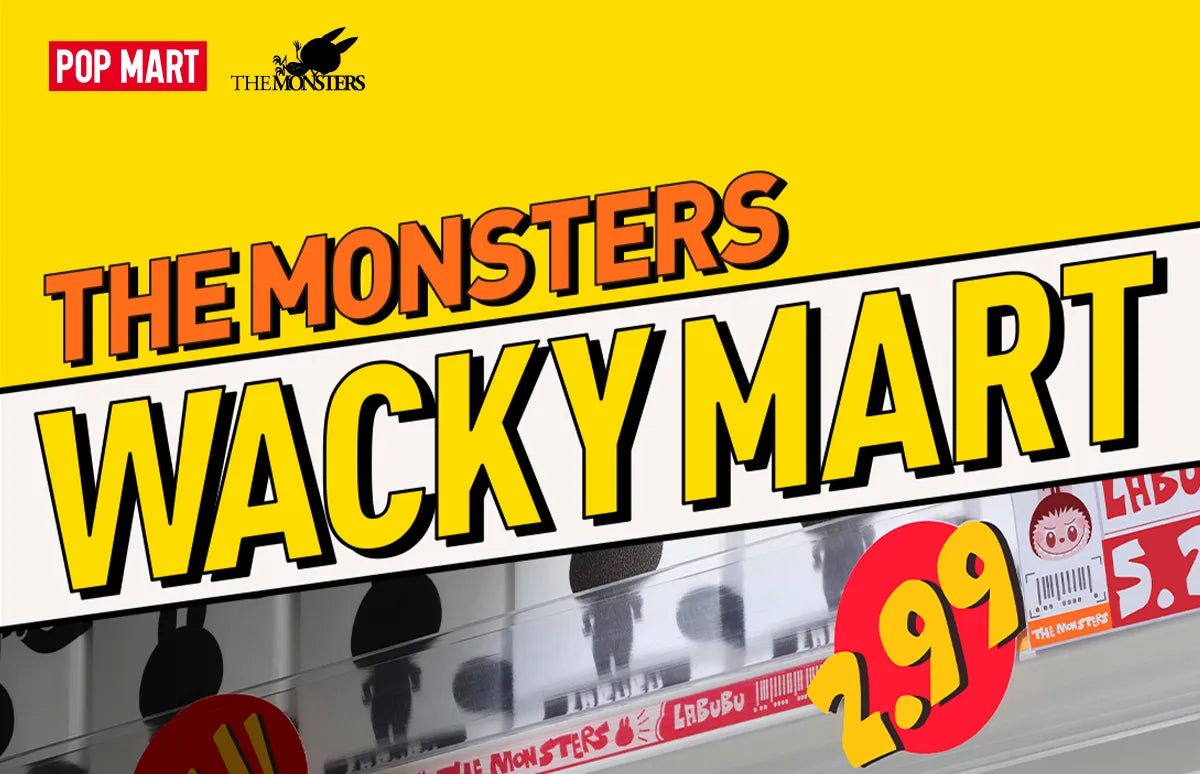 Labubu - The Monsters Wacky Mart Series Figure (1 Complete Case)